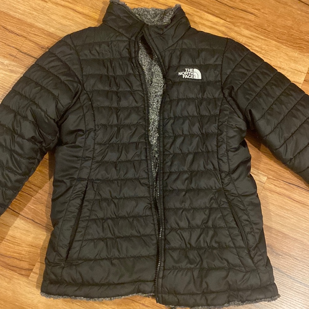 Super warm Girls The North Face Jacket Black